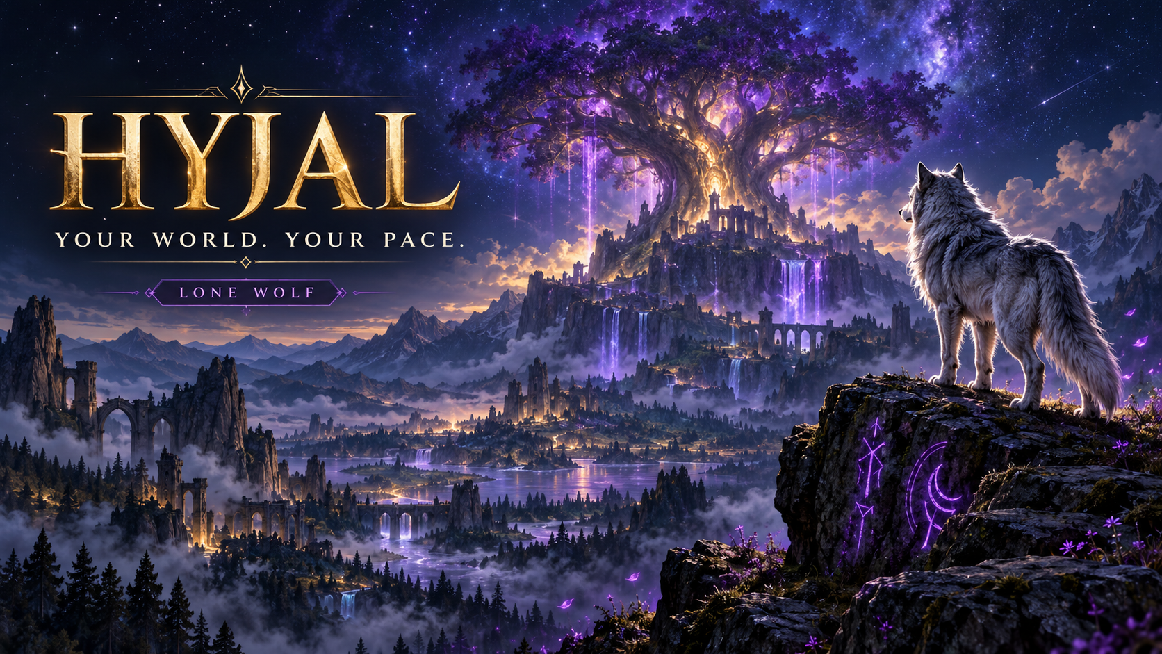 Hyjal — Your world. Your pace. Lone Wolf
